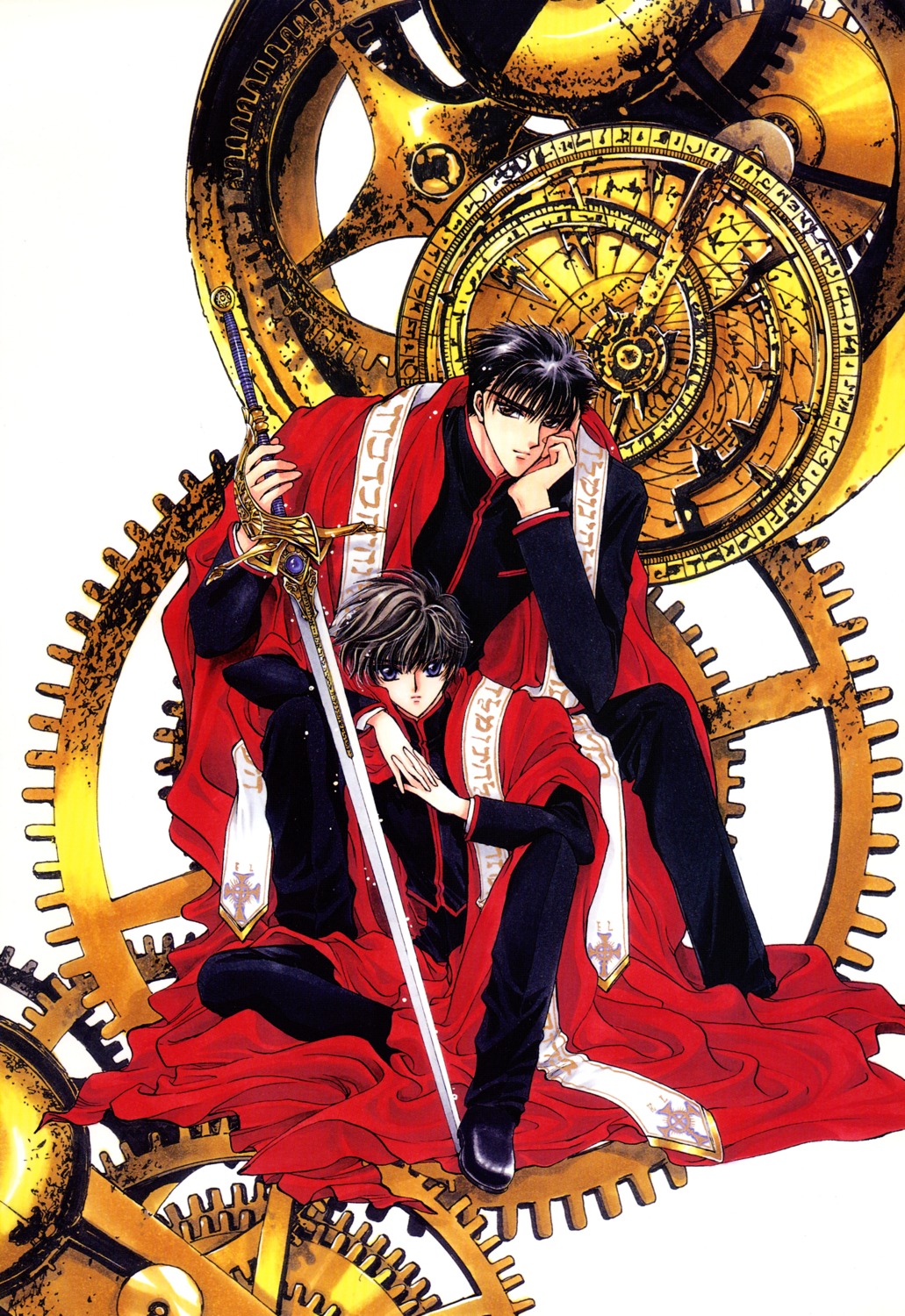 Clamp X Monou Fuuma Shirou Kamui Male 97918 Yande Re